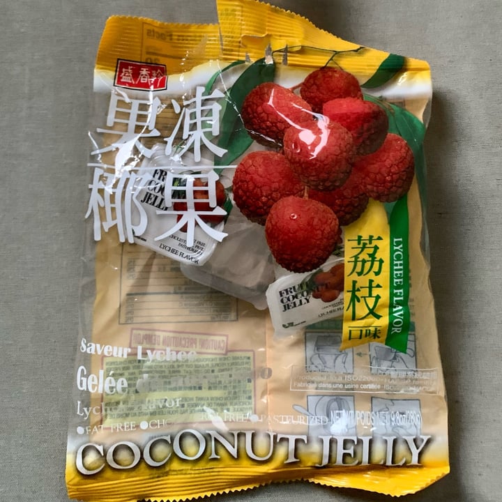 photo of Triko Foods Co Coconut  Jelly lychee flavor shared by @isalou on  04 Jun 2022 - review