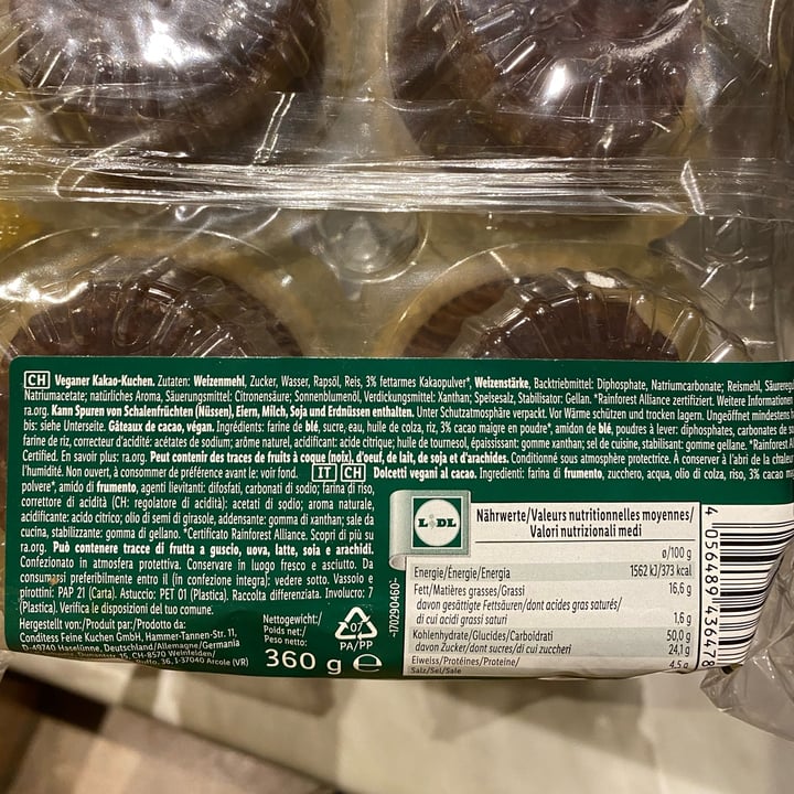 review photo of Vemondo Muffin al cioccolato shared by @raivlys on 16 Jan 2022 - review