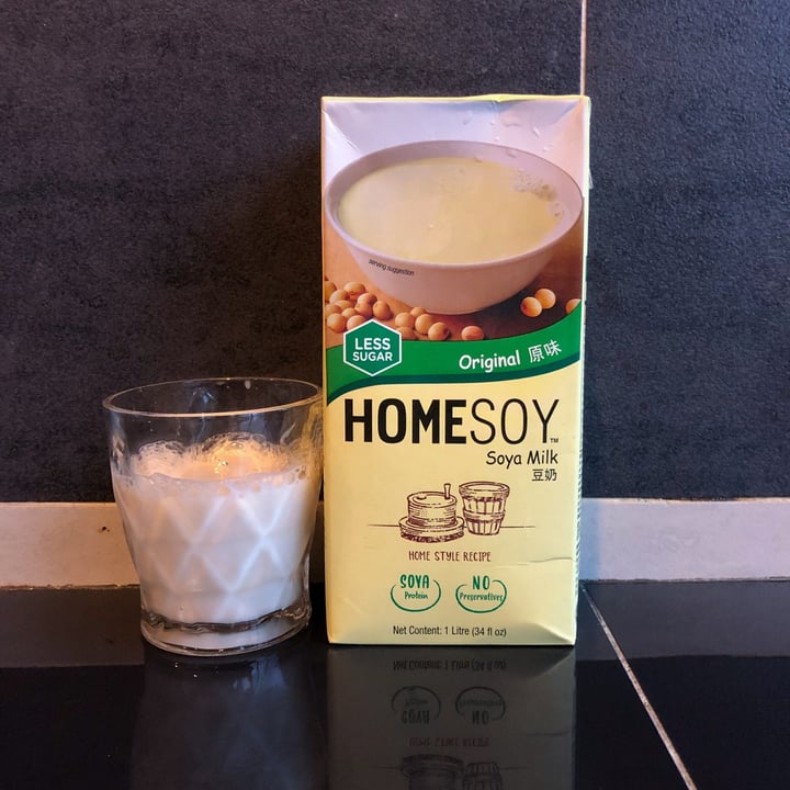 photo of HOMESOY Original soya milk shared by @m1tch9i on  07 Mar 2022 - review