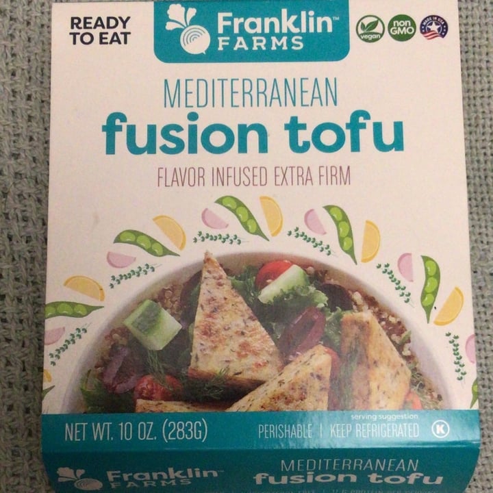 photo of Franklin Farms Mediterranean Fusion Tofu shared by @rickydoc on  23 Jun 2022 - review