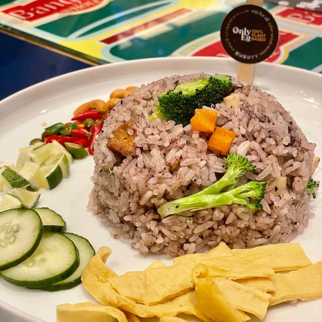 Foto del plato “OnlyEg Olive Fried Rice”