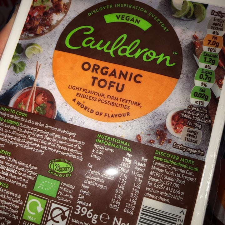 review photo of Cauldron Organic Tofu shared by @courts26x on 08 Jun 2020 - review