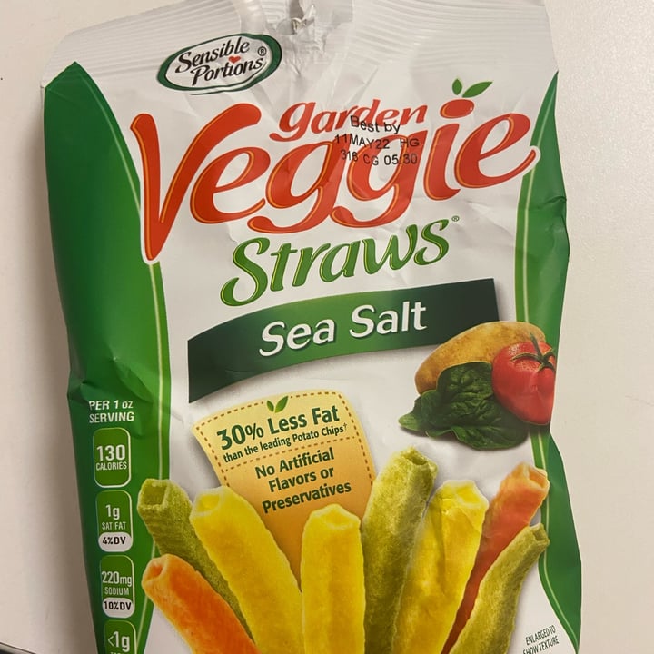 photo of Veggie Straws Veggie Straws- sea salt shared by @anna-vegan2021 on  14 Mar 2022 - review