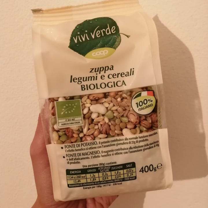 photo of Vivi Verde Coop Zuppa Legumi E Cereali shared by @mlizard on  29 Oct 2021 - review