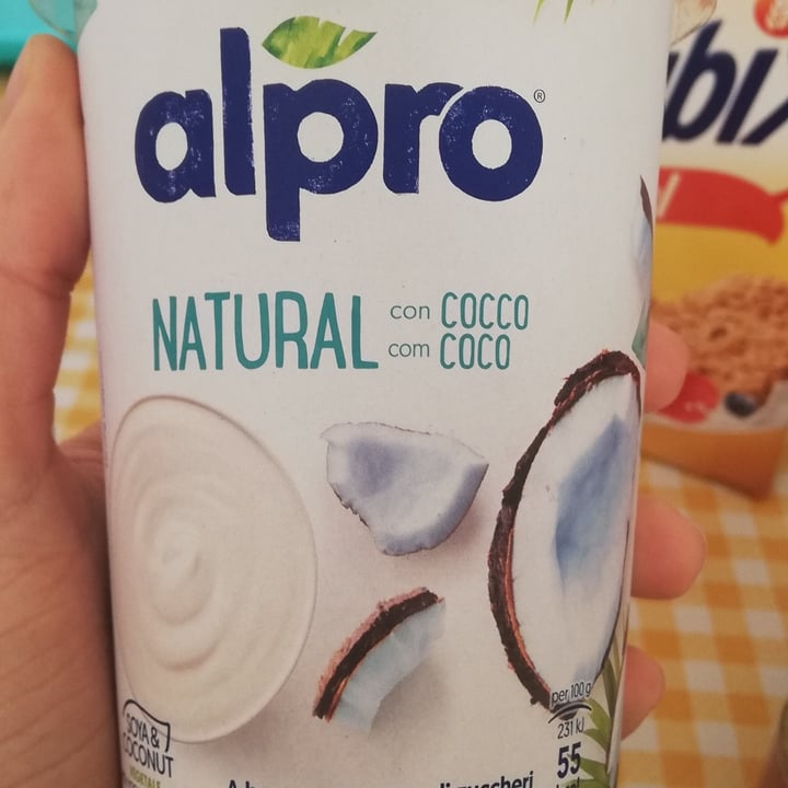 photo of Alpro Cocco Yogurt shared by @chiaraperi on  23 Mar 2022 - review