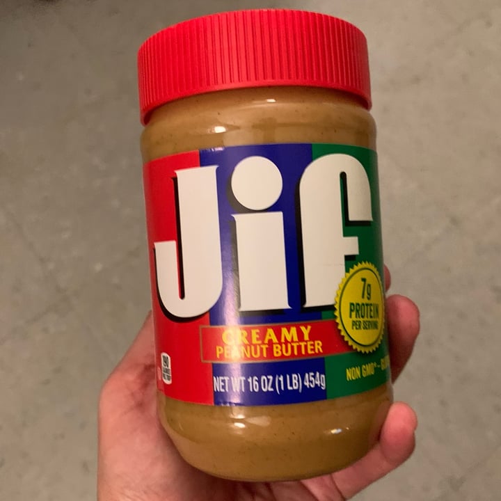 photo of Jif Creamy peanut butter shared by @allhess on  08 Oct 2021 - review