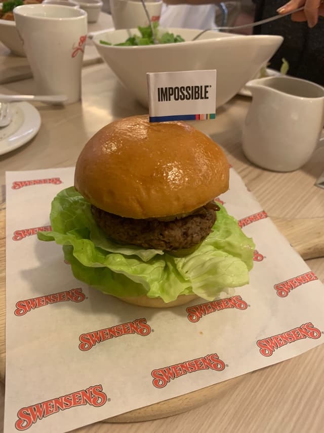 菜肴“Customised Impossible Burger”的照片