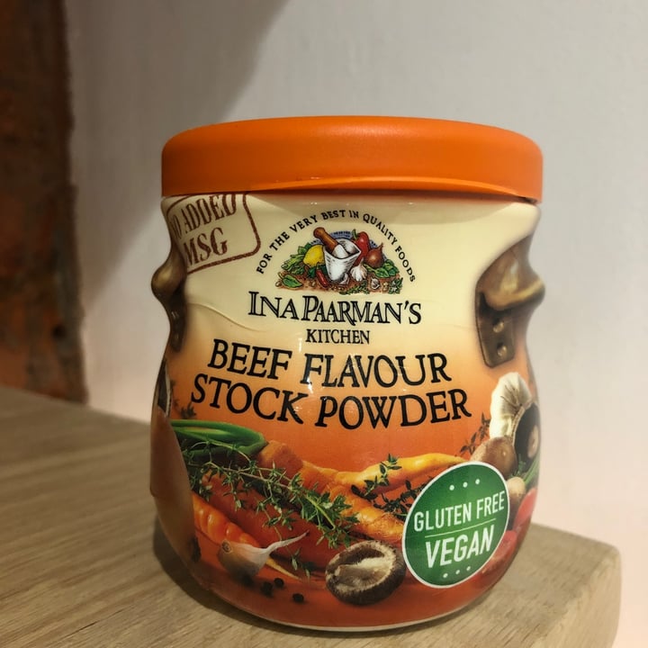 photo of Ina Paarman’s Kitchen Beef flavor stock powder shared by @mothercitymatt on  23 Jun 2022 - review