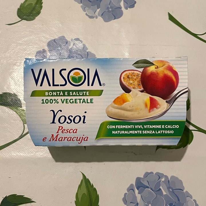 photo of Valsoia Yogurt Pesca e maracuja shared by @akob98 on  06 Oct 2022 - review