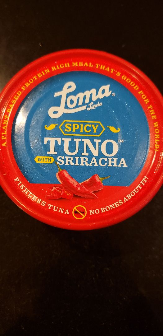 photo of Loma Linda Spicy Tuno Sriracha shared by @ambularfortheanimals on  28 Sep 2019 - review