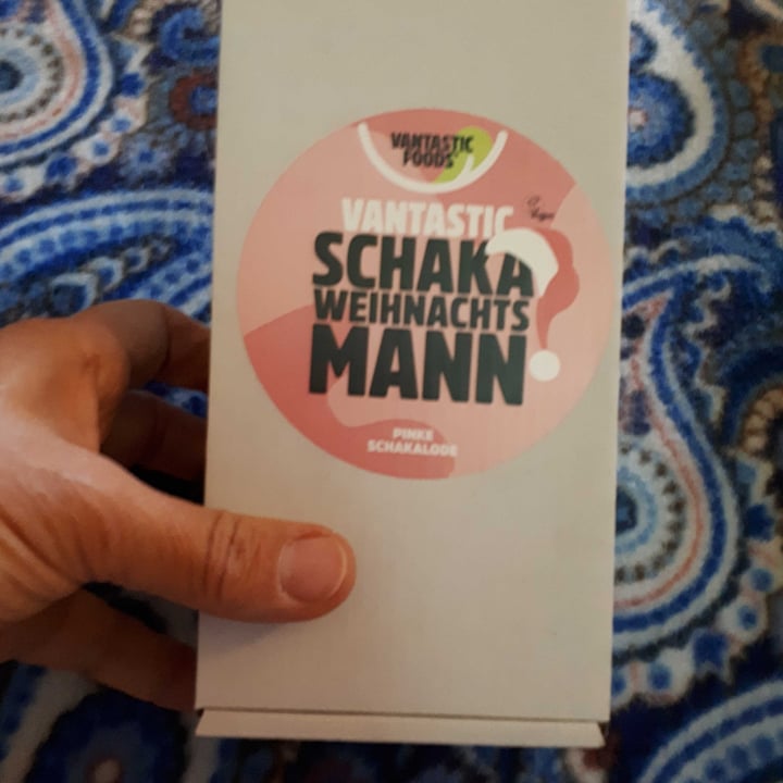 photo of Vantastic Foods Schaka weihnachtsmann pinke  schakalode shared by @ritavegan on  05 Dec 2021 - review