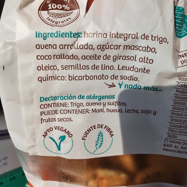 review photo of Zafran Galletitas Avena, Coco y Lino shared by @luvazquez on 26 Aug 2020 - review