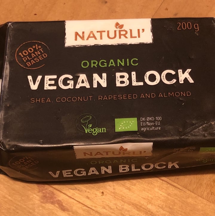 photo of Naturli' Naturli Organic Vegan Block shared by @auroal on  22 Dec 2021 - review