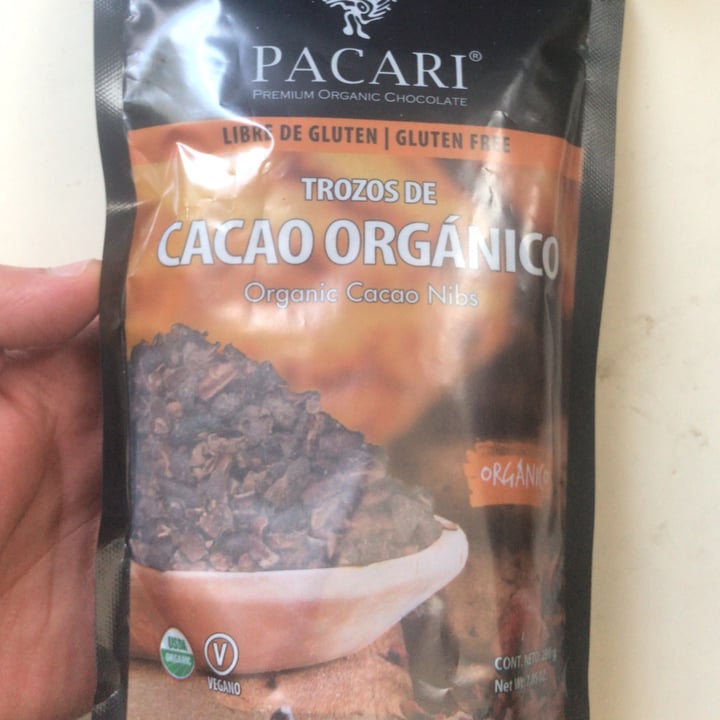 photo of Paccari Cobertura de chocolate orgánico 100% cacao shared by @diegorozas10 on  02 Dec 2021 - review
