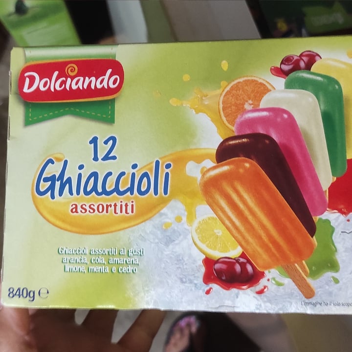 photo of Dolciando 12 Ghiaccioli assortiti shared by @sissykay on  31 Jul 2022 - review