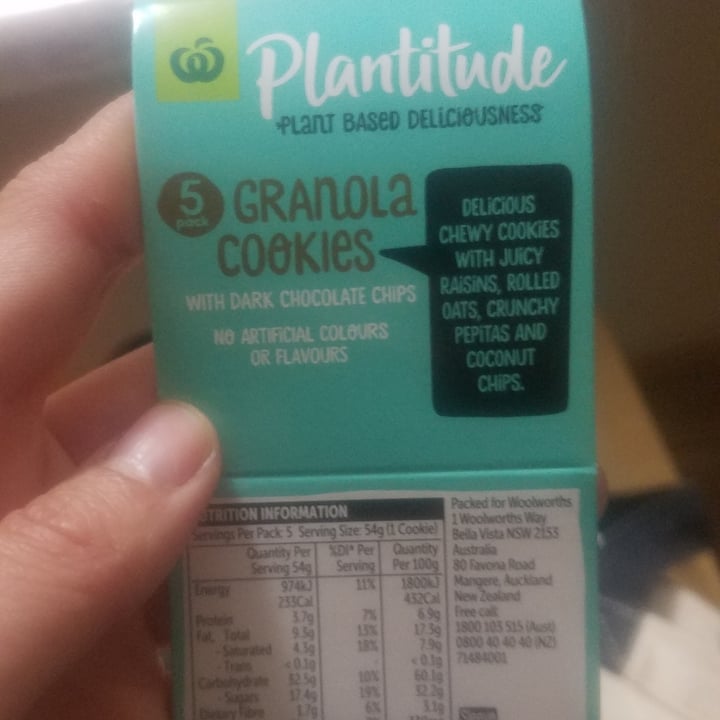 photo of Plantitude Granola Cookies shared by @margaricafridays on  22 Oct 2020 - review