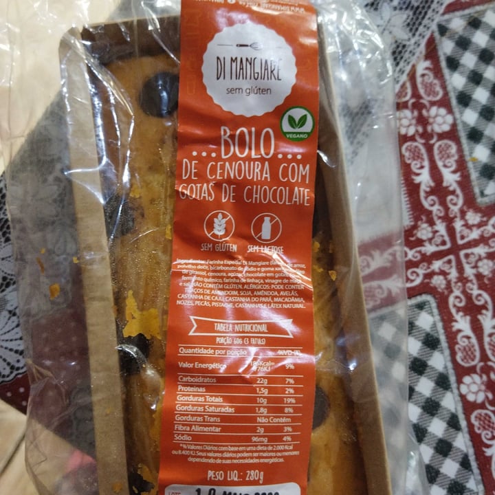 review photo of Di mangiare Bolo De Cenoura Com Gotas De Chocolate shared by @franciela on 11 May 2022 - review
