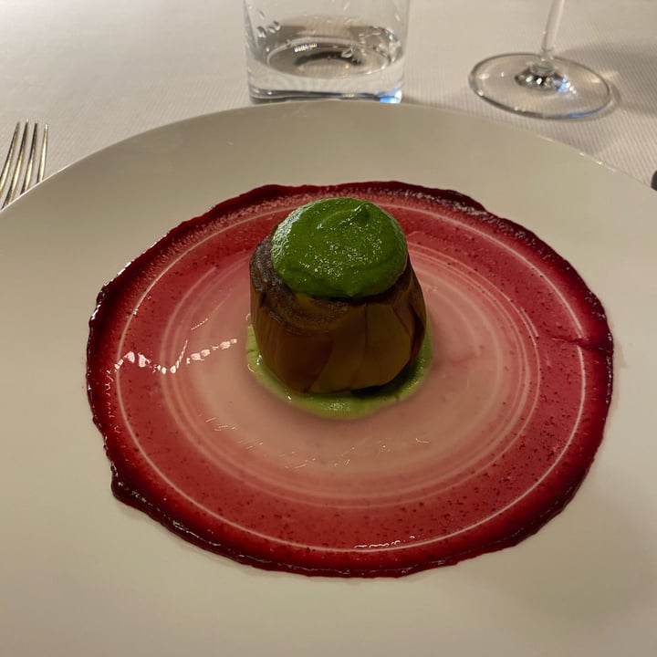 review photo of Joia Carciofo con wasabi e salsa al mirtillo shared by @melissazara on 08 Dec 2022 - review