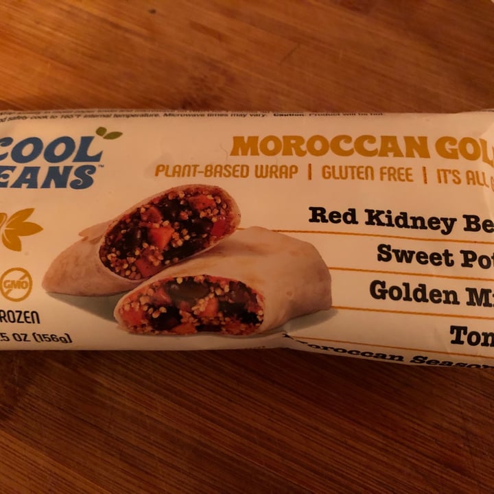 photo of Cool Beans Moroccan Gold Plant-Based Wrap shared by @maryannkiger on  24 Jun 2021 - review