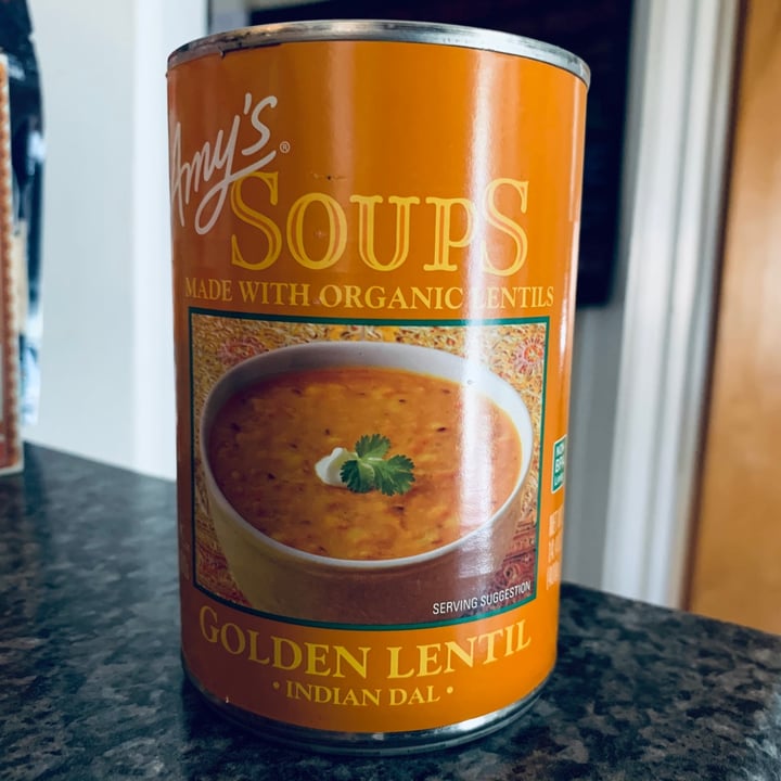 photo of Amy’s Amy’s Golden Lentil Indian Dal Soup shared by @allhess on  30 Oct 2020 - review