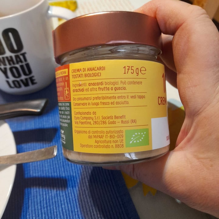 photo of Euro Company food for change 100 % Crema di Anacardi shared by @bsilvia on  05 May 2022 - review