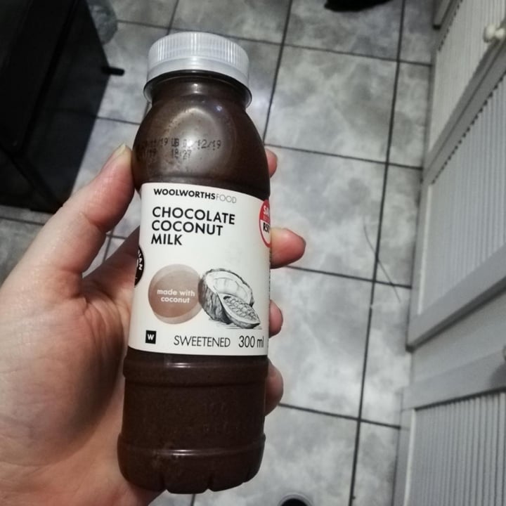 photo of Woolworths Food Chocolate Coconut Milk shared by @alexmassey on  07 Oct 2020 - review
