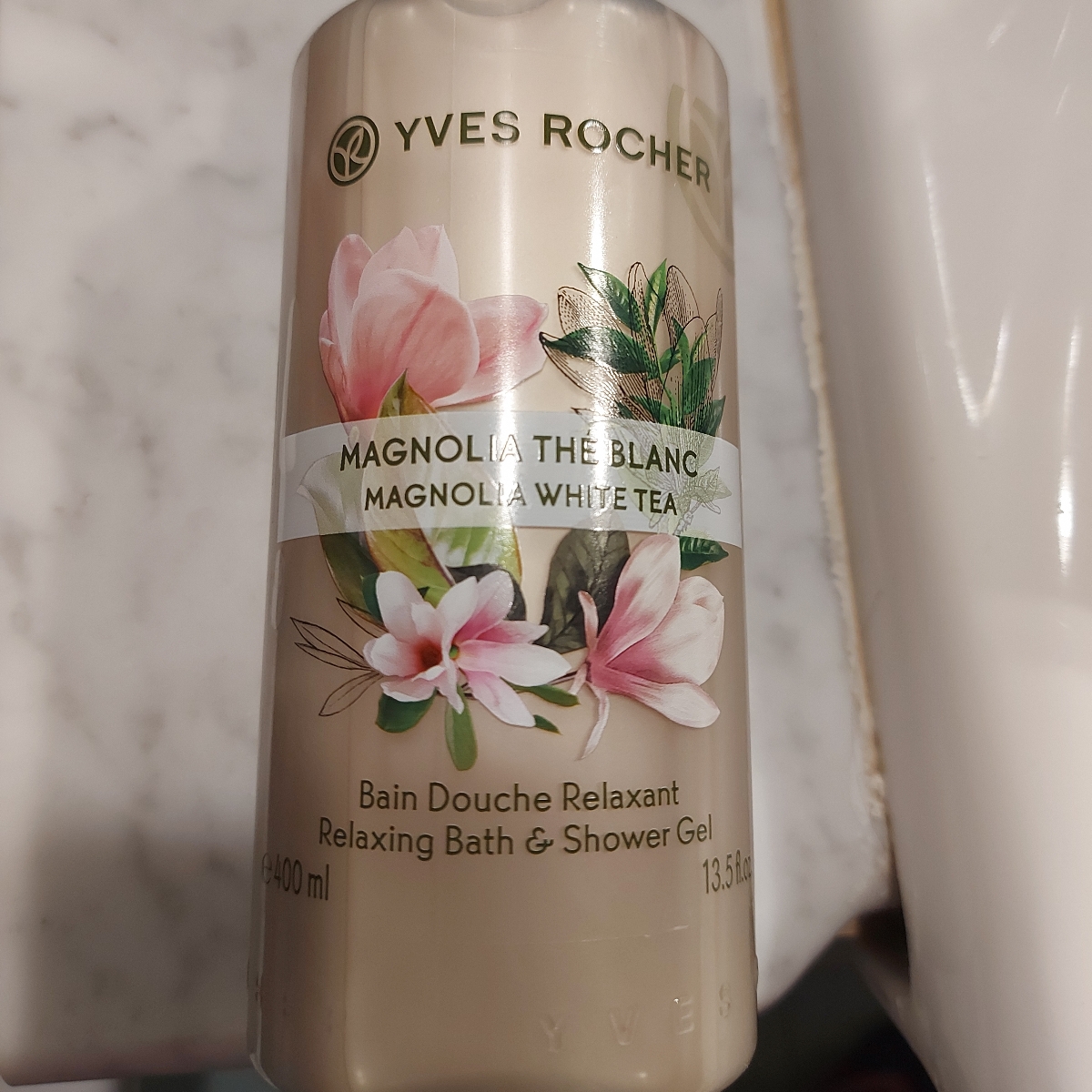 Yves rocher Gel Magnolia White Tea Review abillion