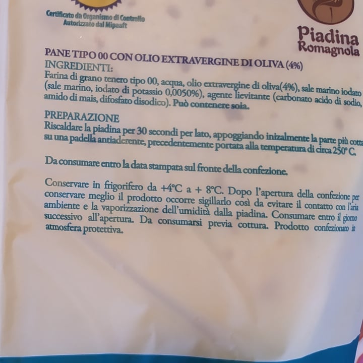 photo of MD lettere dall'Italia Piadina Romagnola IGP alla Riminese shared by @lorenzowenter on  18 Oct 2021 - review