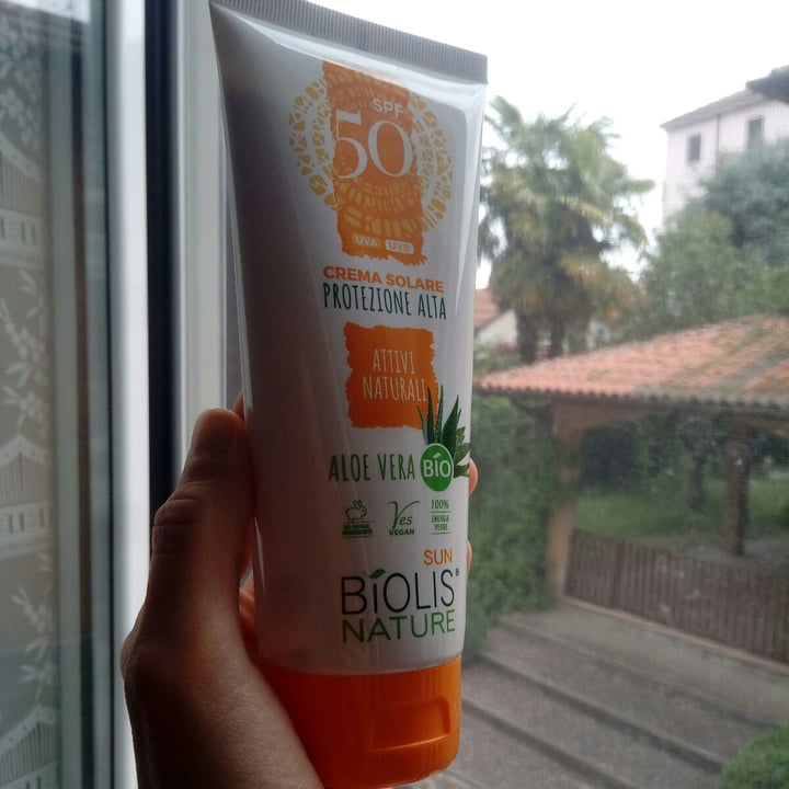 photo of Biolis Nature Crema solare SPF 50 shared by @chiarahakuna on  22 May 2021 - review