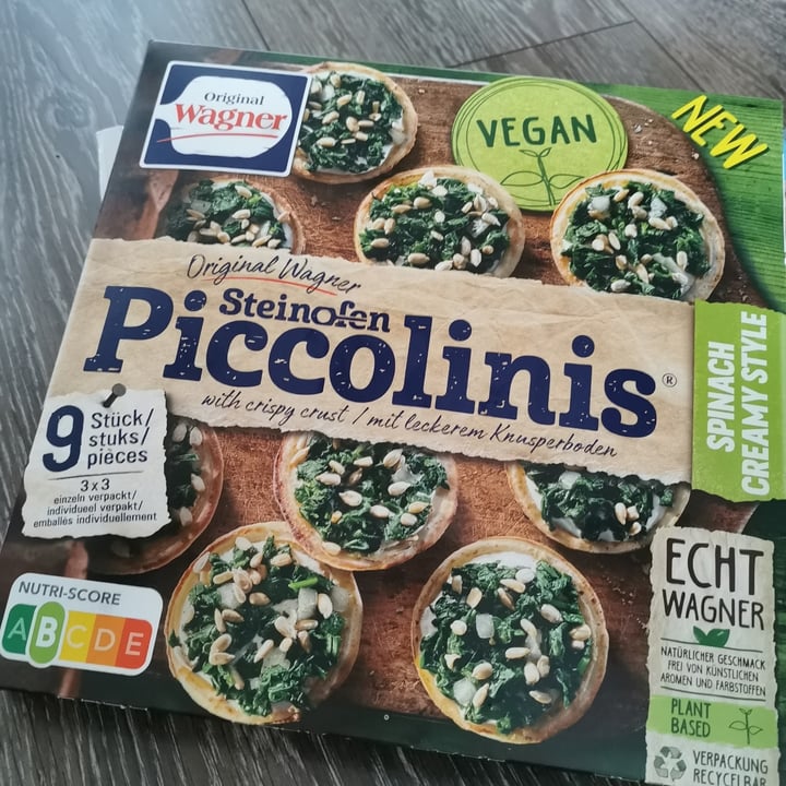 photo of WAGNER Piccolinis Spinach Creamy Style shared by @susikarotti on  19 Jul 2021 - review