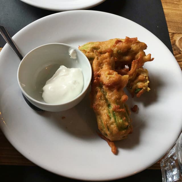 Photo of the dish “Fiori Di Zucca Ripieni”