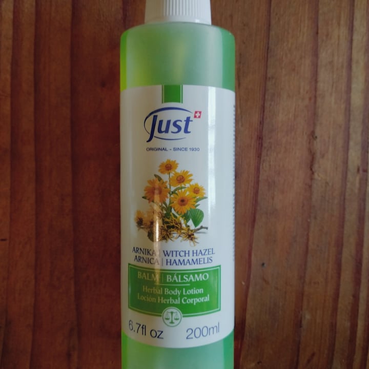 photo of Just Loción herbal corporal shared by @lucytorres on  24 Aug 2020 - review