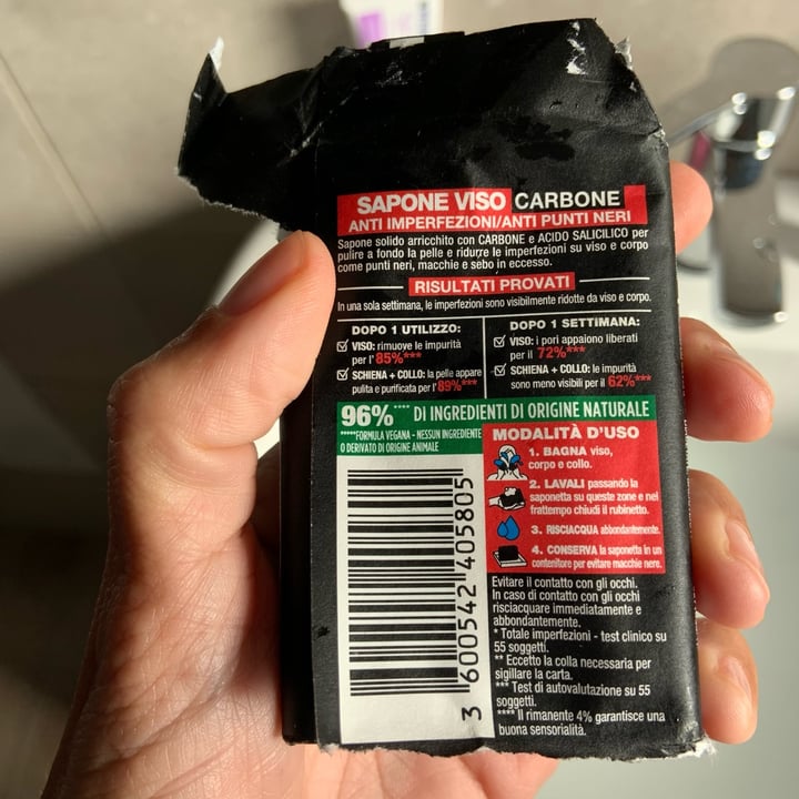 review photo of Garnier SkinActive PureActive sapone viso carbone shared by @marcolily on 18 Jan 2022 - review