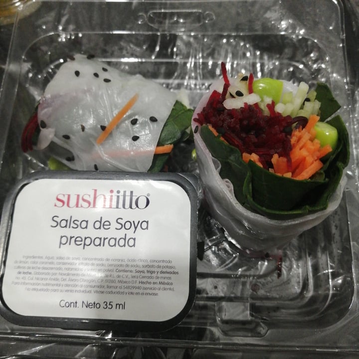 review photo of sushiitto Mix vegano más shared by @flan on 13 Jan 2021 - review