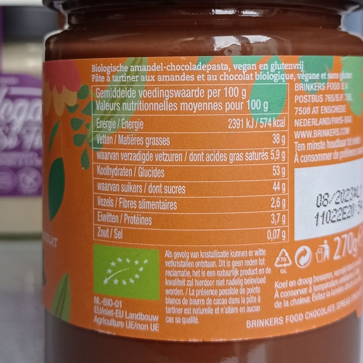 review photo of Brinkers So vegan so fein Mandel schokolade shared by @koyott on 27 Nov 2022 - review