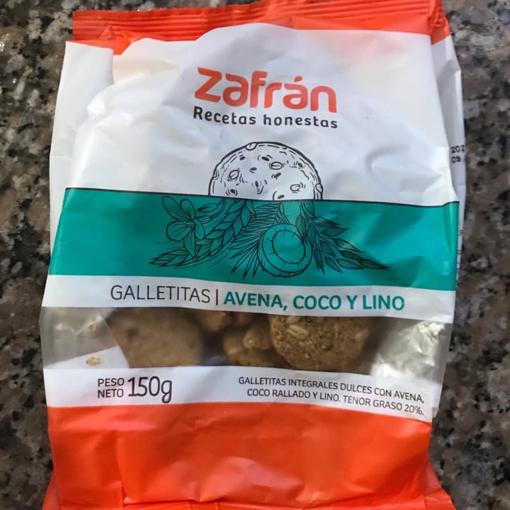 review photo of Zafran Galletitas Avena, Coco y Lino shared by @florecia on 20 May 2021 - review