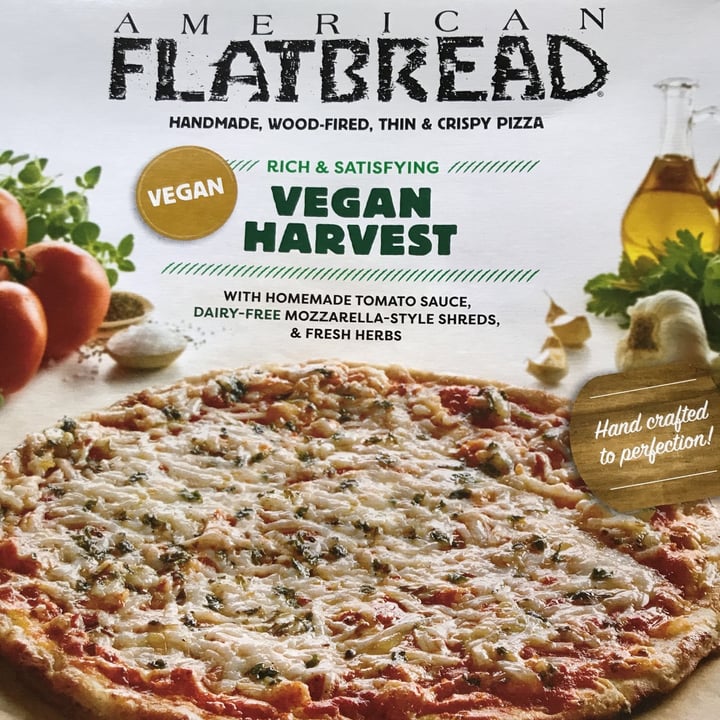 photo of American Flatbread Vegan Harvest Pizza shared by @ferinooshkhosravi on  04 Oct 2020 - review