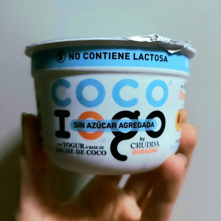 photo of Crudda Yogur a Base de Coco sabor Durazno Sin Azúcar Agregada shared by @sofiadepaoli on  05 Sep 2021 - review