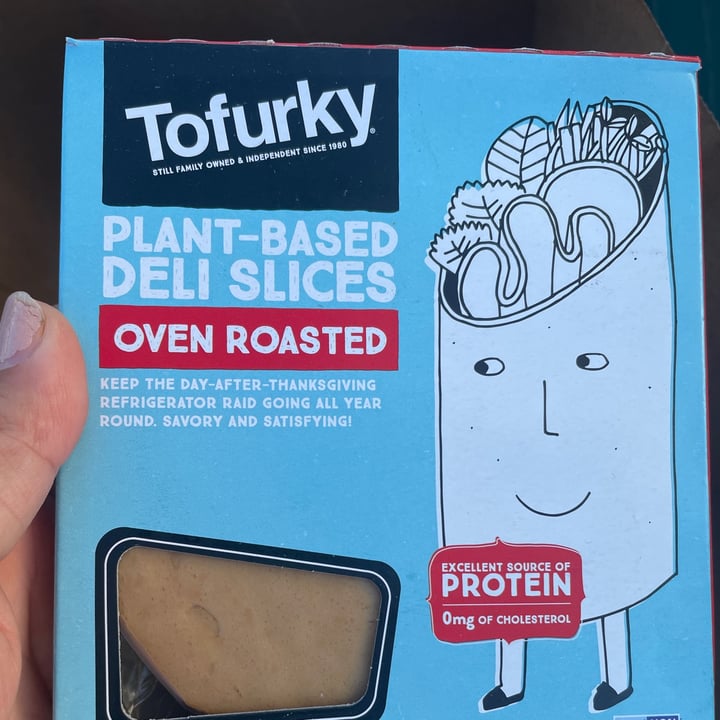 photo of Tofurky Plant Based Deli Slices Oven Roasted shared by @jaggy on  14 Aug 2022 - review