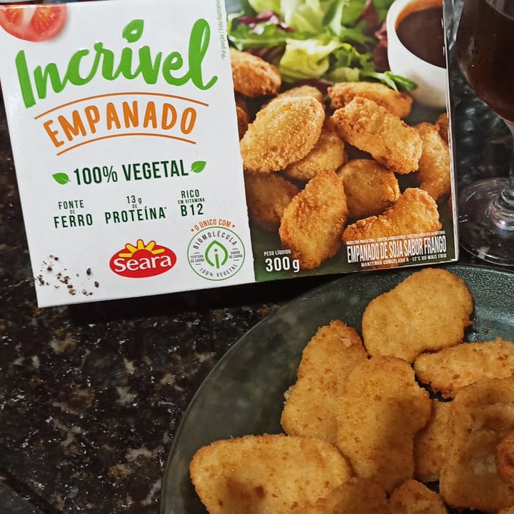 review photo of Incrível - Seara Empanado de Frango shared by @andreialeonor on 22 Apr 2022 - review