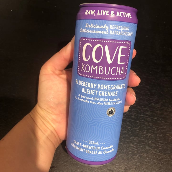 photo of Cove Kombucha Blueberry Pomegranate shared by @kitkat88 on  30 Jun 2021 - review