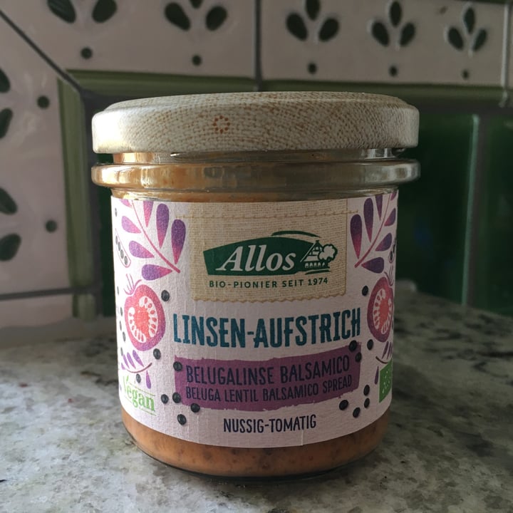 Allos Linsen-Aufstrich Belugalinse Balsamico Review | abillion