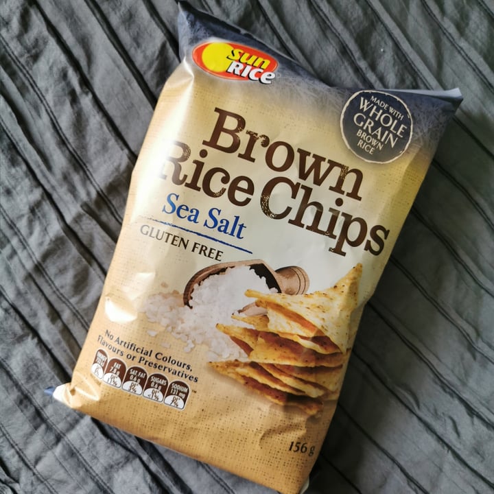 photo of Sunrice Brown Rice Chips Sea Salt shared by @alexey on  04 May 2020 - review