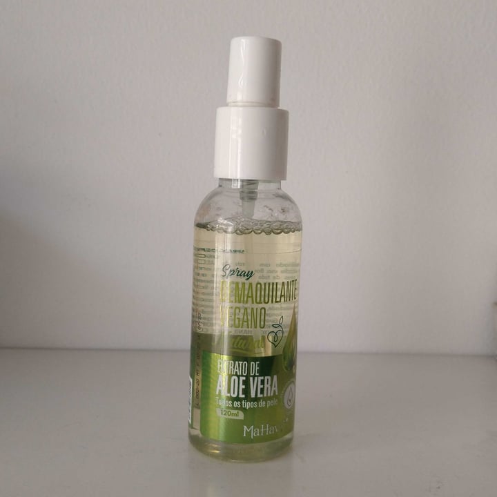 review photo of Mahav Spray Demaquilante Aloe Vera shared by @fefrischrib on 08 Oct 2022 - review