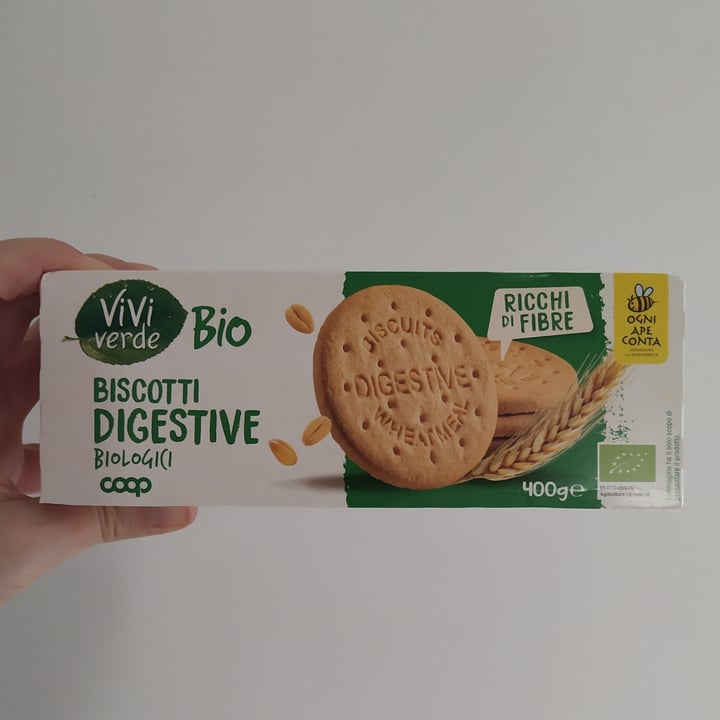 photo of Vivi Verde Coop Biscotti digestive shared by @deliaveg on  28 Oct 2022 - review