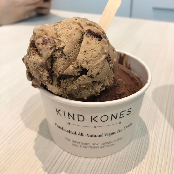 photo of Kind Kones Tiramisu Ice Cream shared by @peasfulpea on  04 Aug 2020 - review