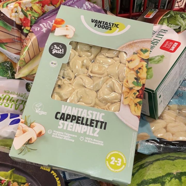 photo of Vantastic Foods Cappelletti Steinpilz shared by @jennifergrnd on  17 Aug 2021 - review