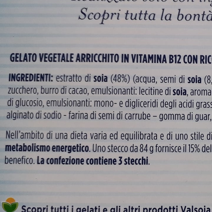 review photo of Valsoia Gelato 3 Stecchi shared by @moky on 01 Jun 2022 - review