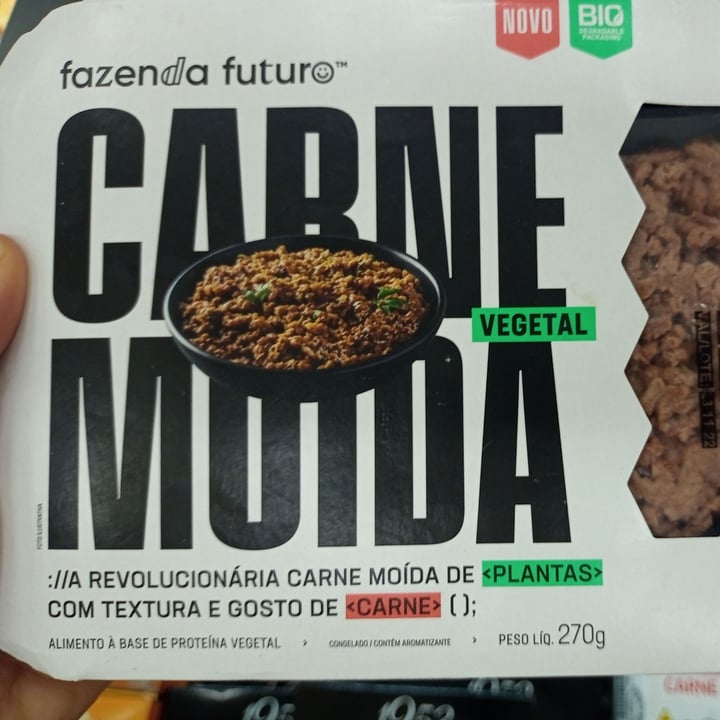 photo of Fazenda Futuro - Future Farm Carne Moída shared by @fehbatelo on  02 May 2022 - review