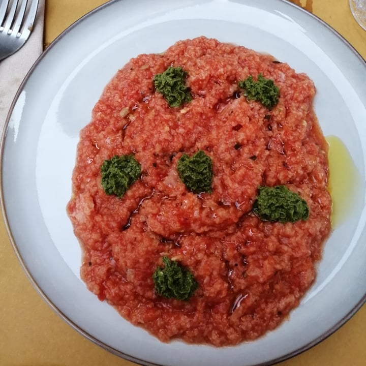 photo of Il Moderno - Ristorante Perugia centro - Slow Pappa al pomodoro con pesto di pistacchi shared by @letonza on  25 Jun 2021 - review